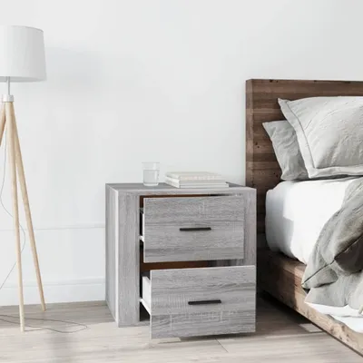 Immagine prodotto di Maison Exclusive - Comodino grigio Sonoma 50x39x47 cm