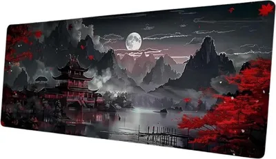 Obrázek produktu pro INF Protiskluzová podložka pod myš s motivem krajiny - 40 cm x 80 cm