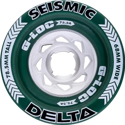 Obrázok produktu pre Kolesá na skateboard - Delta - 78,5 x 68 mm 75,5a - zelené G-Loc - Whdlta78.5 75.5Aglc - Seismic
