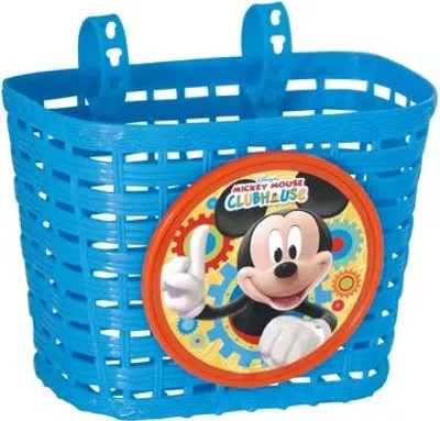 Produktbild von Kinder Disney Fahrradkorb Fahrrad Korb Kinderkkorb Lenkerkorb Körbchen Mickey Mouse