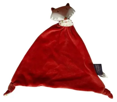 Produktbild von Schmusetuch Fuchs mit Gummikopf