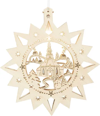 Produktbild von Fensterbild Seiffener Kirche SAICO