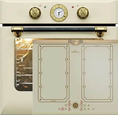 Produktbild von Kaiser Herd Set Autark Induktionskochfeld 60 cm Retro Einbaubackofen 68L, 60 cm +Induktionskochfeld 60 cm KCT 6192 FI ElfEm