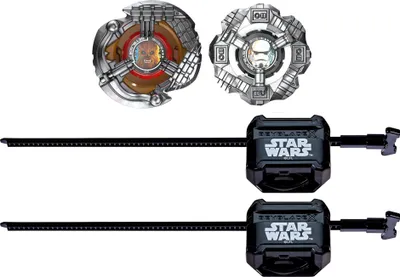 Zdjęcie produktu dla Beyblade X i Star Wars Collab Chewbacca 4-80LF vs Stormtrooper 5-70B