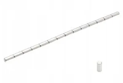 Produktbild von Neodym-Magnet, zylindrisch, 2 x 4 mm, für Elektronik und Modellbau, 100 Stück