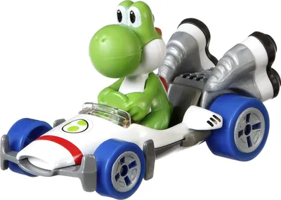 Produktbild von Hot Wheels Mario Kart Replica 1:64 Die-Cast Yoshi