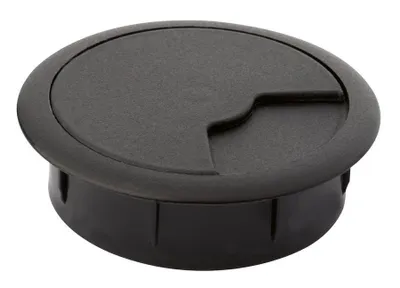 Obrázek produktu pro Walteco Kabelová průchodka, průměr 60mm, plast, černá