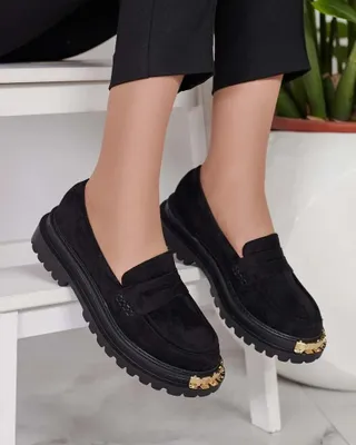 Produktbild von Royalfashion Damen Öko-Wildleder-Mokassins Retillum, Größe 37