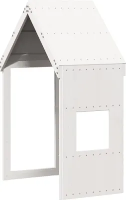 Immagine prodotto di Baldacchino per lettino bianco 55x99x139,5 cm in legno di pino massiccio