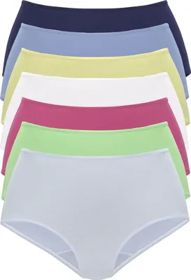 Produktbild von VIVANCE Taillenslip hellblau, hellgrün, pink, weiß, gelb, blau, dunkelblau Größe 40/42