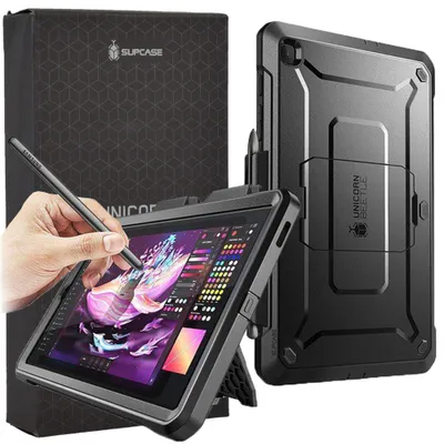 Zdjęcie produktu dla Supcase Unicorn Beetle Pro Galaxy Tab S6 Lite 10.4 2020 / 2022 Black