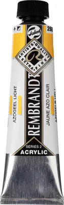 Produktbild von Rembrandt Acrylfarbe Tube 40 ml Azogelb Hell 268