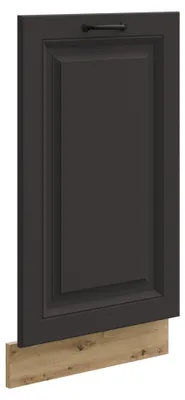 Produktbild von Frontblende für vollintegrierten Geschirrspüler 45 cm Stilo Grau + Eiche Artisan