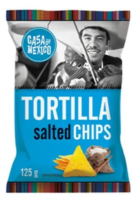Zdjęcie produktu dla Delicados Tortilla Chips Solone 125 g