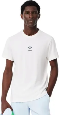Produktbild von Lacoste T-Shirt Sport Danill Medvedev Herren Weiß