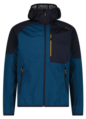 Produktbild von Cmp Man Jacket Fix Hood Petroleum Petroleum 52