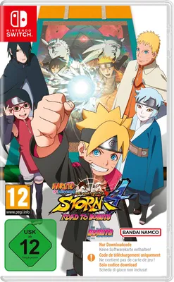 Immagine prodotto di Naruto Shippuden Ninja Storm 4: Road to Boruto (codice nella confezione) - Switch