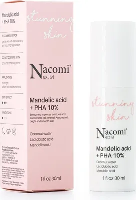 Produktbild von Nacomi Advanced Gesichtsserum mit Mandel- und PHA-Säure 10% - 30 ml