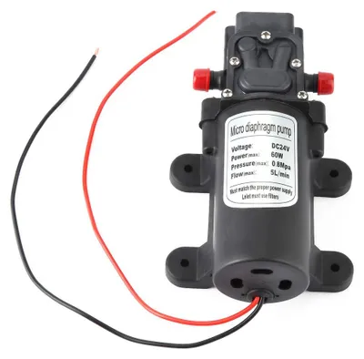 Mikro-Membranpumpe 24V 60W 5L/min 50m Förderhöhe
