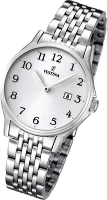 Produktbild von Festina Klassik Uni Armbanduhr Edelstahl F16748/1