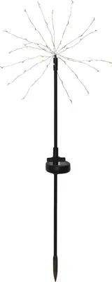 Produktbild von LED-Solar-Dekoration'Firework', 2er Pack, schwarz, 45 warmwhite LED