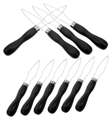 Produktbild von 10-teiliges Knopfanziehhilfeset aus Edelstahl für Senioren