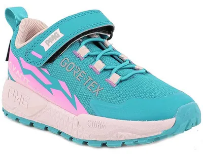 Produktbild von Primigi Gore-Tex Storm GTX Mädchen Wasserdichte Sneaker Türkis/Rosa, 1431066 - Gr. 36