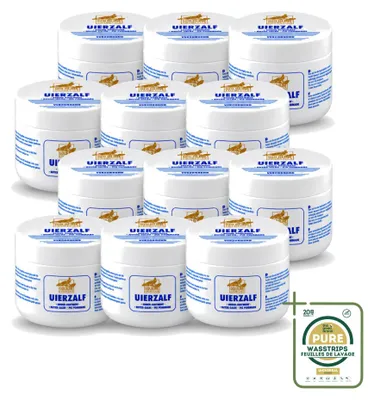 Image de 12 pots de crème protectrice Goldline Eutersalbe, 250 ml, lot de 12