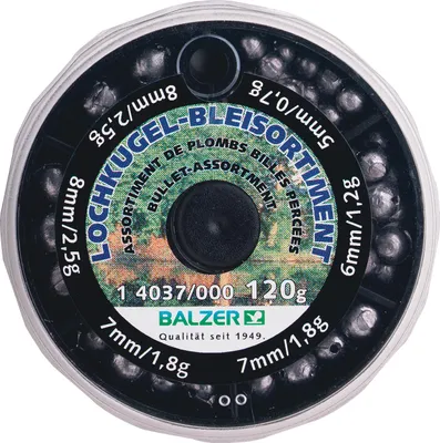 Produktbild von Balzer Lochkugel Bleisortiment
