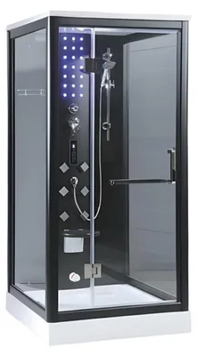 Zdjęcie produktu dla Prysznic Luksusowa kabina prysznicowa Kabina prysznicowa Wellness Wielofunkcyjny prysznic 120x90 cm