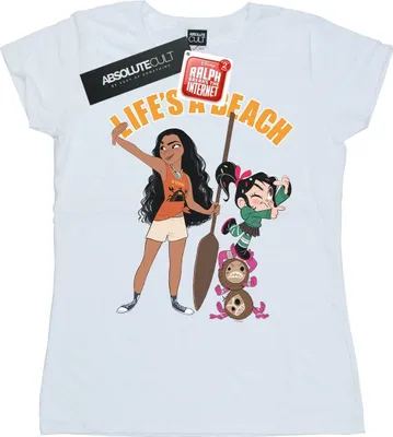 Produktbild von Disney - "Wreck It Ralph" T-Shirt für Damen BI45009 (L) (Weiß)