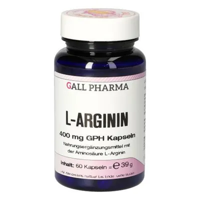 Obrázek produktu pro GALL PHARMA L-Arginine 400 mg GPH Kapseln, 60 St. Kapseln