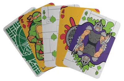 Zdjęcie produktu dla Zestaw 12 kart kolekcjonerskich "Ninja Turtles"