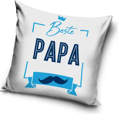 Produktbild von Bester Papa Bester Papa Kissenbezug Maße ca. 40 x 40 cm