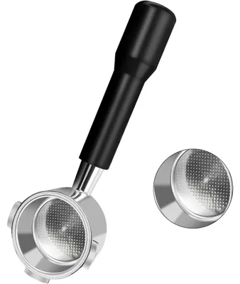 Productafbeelding van Bodemloze filterhouder van 51 mm met 3 oren, geschikt voor DeLonghi Dedica EC680/EC685/EC885