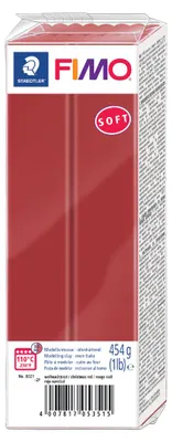 Immagine prodotto di FIMO Mod.masse Fimo soft 454g xmas rot