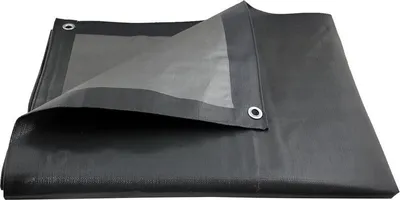 Obrázek produktu pro Robustní šedá ochranná plachta - 3 x 4 metry