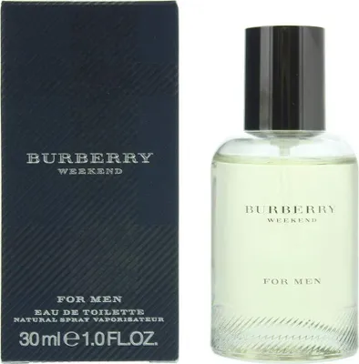 Produktbild von Burberry Weekend, Männer, 30 ml, Nachfüllflasche, Grapefruit, Zitrone, Mandarine, Sandelholz, Bernstein, Moschus