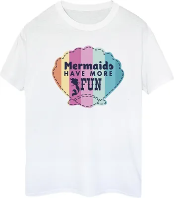 Produktbild von Disney - "The Little Mermaid Fun" T-Shirt für Damen BI31050 (L) (Weiß)