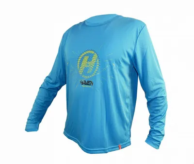 Produktbild von HAVEN Langarm Fahrradtrikot für den Sommer - NAVAHO II LONG - Blau 3XL