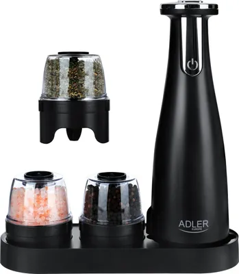 Produktbild von Adler Ad 4449 Usb Elektrische Salz-und Pfeffermühle Silber  Silber One Size