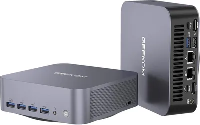 Obrázok produktu pre GEEKOM AI Mini PC GT1 Mega - Intel Core U5 125H, 16 jadier 22 vlákien, až 4,5 GHz, 2,5 Gb/s duálny port LAN, Mini PC Win-11 Pro 32 GB DDR5 + 1 TB SSD