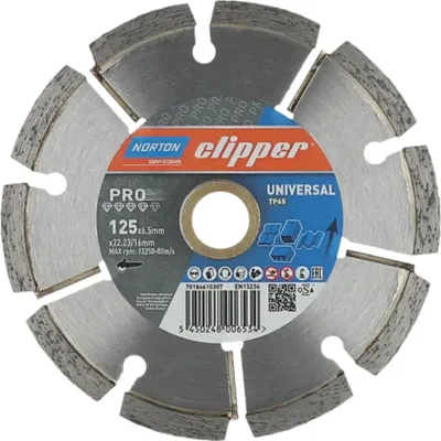 Produktbild von Norton Clipper Mörtelräumer TP, 125 x 6,5 mm