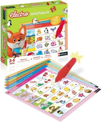 Produktbild von Electro animaux 2.0, 3 Jahr(e), Mit Ton, Batterien erforderlich, LR41, Karton, Kunststoff, Mehrfarbig