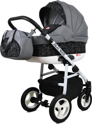 Produktbild von BabyLux® Alu Way | 3in1 Kinderwagen | Optical Chili | Kombikinderwagen | Kinderwagenset
