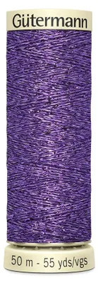 Productafbeelding van Metalleffect garen van Gütermann - Violet - COL 571