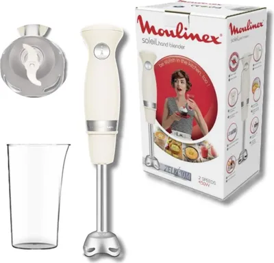 Produktbild von Moulinex Soleil DD471A10, Pürierstab, 450 W, Elfenbein