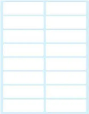 Image de Tico E-5816 Étiquette d'imprimante blanche Étiquette d'imprimante autocollante