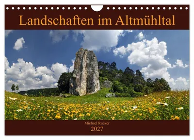 Produktbild von Landschaften im Altmühltal (Wandkalender 2027 DIN A4 quer), CALVENDO Monatskalender