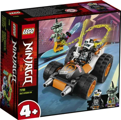 Produktbild von LEGO 71706 NINJAGO 4+ Coles Speeder, Prime Empire Rennwagen Spielzeug für Vorschulkinder